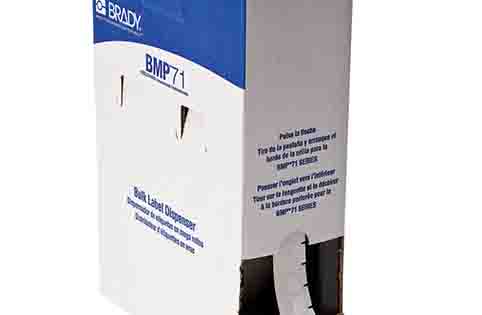 BMP61 BMP71 M611 TLS 2200自覆膜乙烯基电线和电缆标签