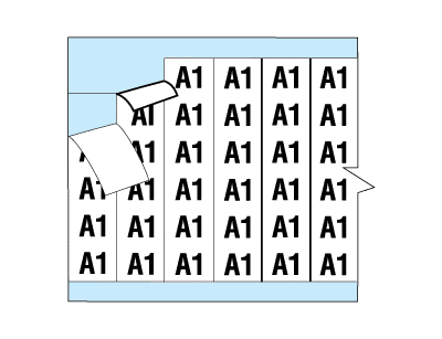 单一数字和字母的组合 导线管标识