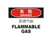  国际标准标识 危险类标示 易燃气体 FLAMMABLE GAS