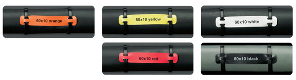 Heatex? 电缆标识(B-7643) 颜色