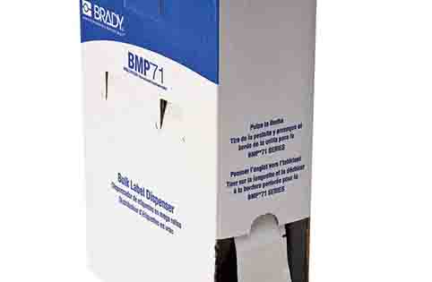 BMP61 BMP71 M611 TLS 2200自覆膜乙烯基电线和电缆标签